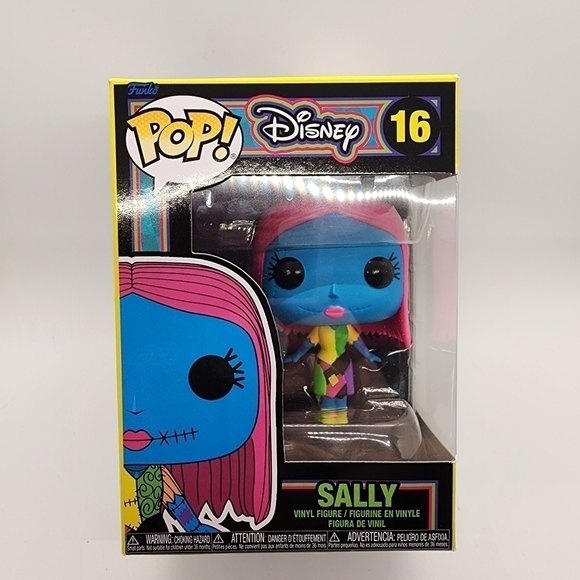 NEW Disney Blacklight Sally Funko Pop Nightmare Before Christmas #16 - Picture 1 of 6